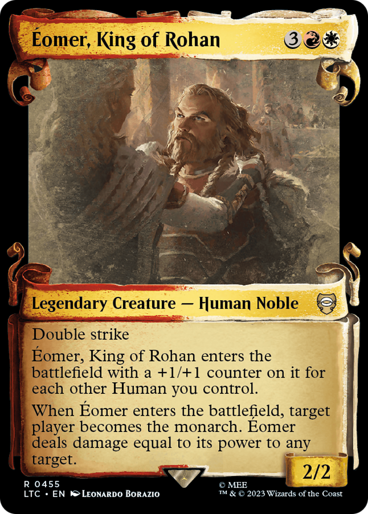 Eomer, King of Rohan [The Lord of the Rings: Tales of Middle-Earth Commander Showcase Scrolls] | Pegasus Games WI