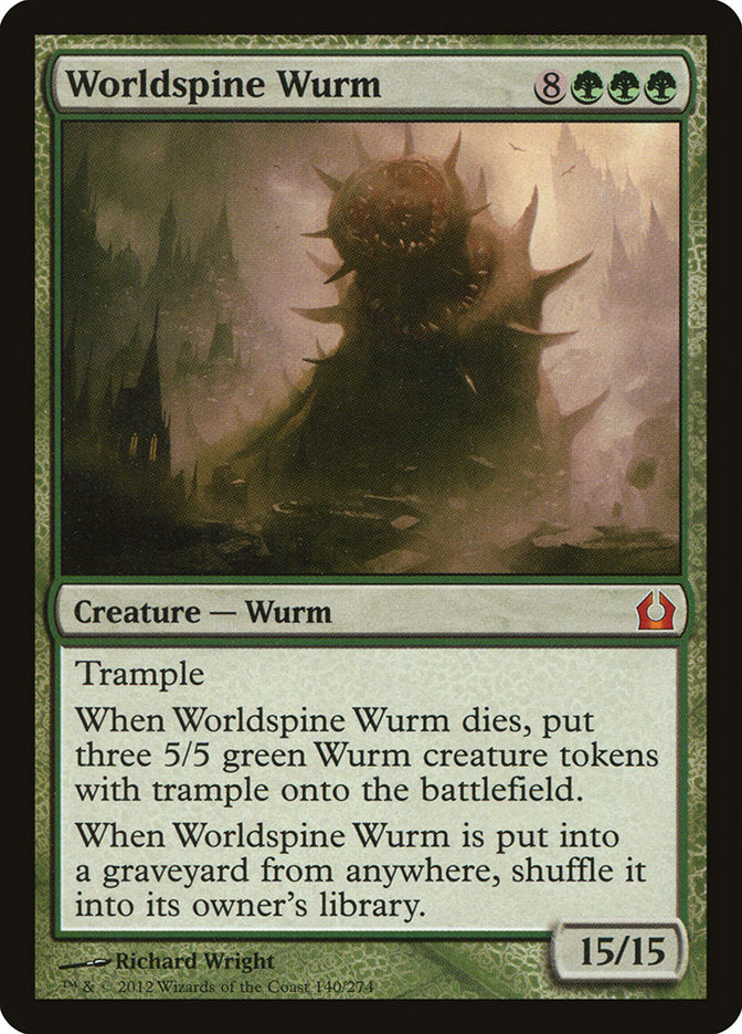 Worldspine Wurm [Return to Ravnica] | Pegasus Games WI