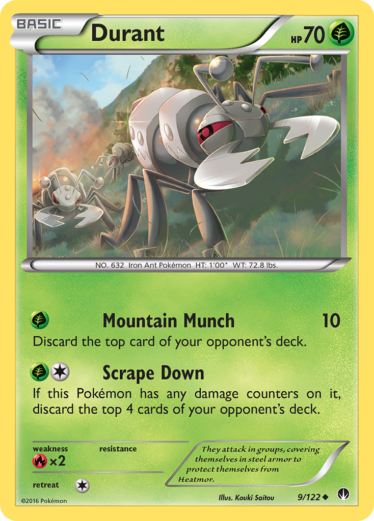 Durant (9/122) [XY: BREAKpoint] | Pegasus Games WI