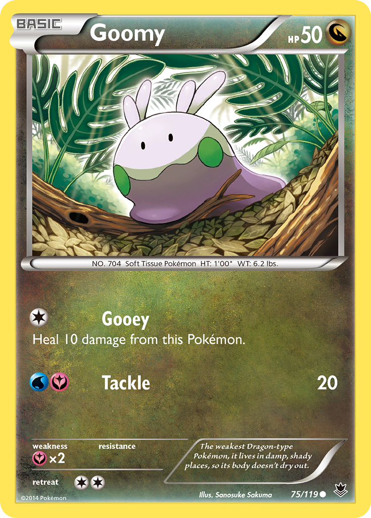 Goomy (75/119) [XY: Phantom Forces] | Pegasus Games WI