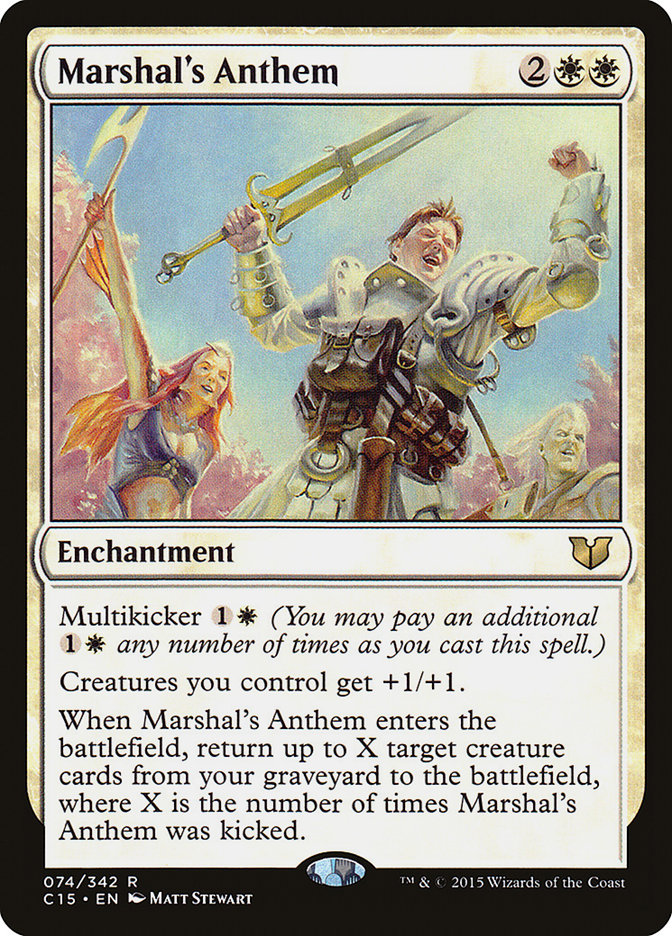 Marshal's Anthem [Commander 2015] | Pegasus Games WI