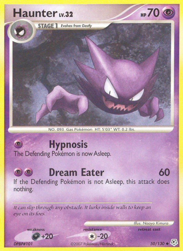 Haunter (50/130) [Diamond & Pearl: Base Set] | Pegasus Games WI