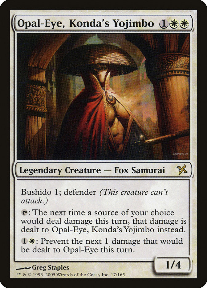 Opal-Eye, Konda's Yojimbo [Betrayers of Kamigawa] | Pegasus Games WI