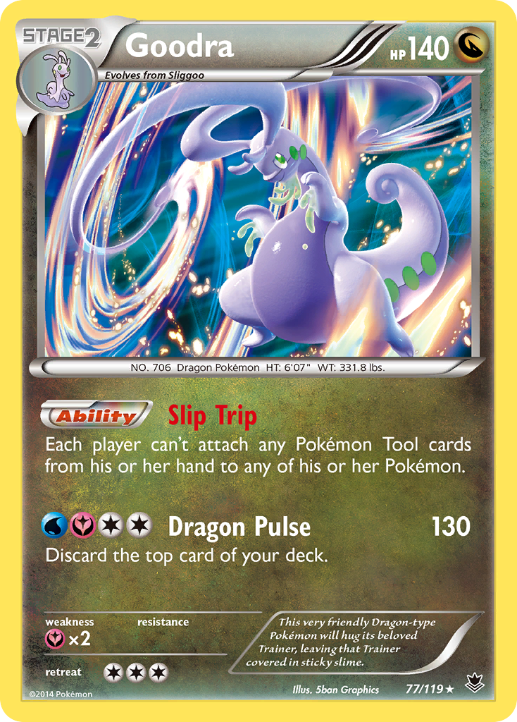 Goodra (77/119) [XY: Phantom Forces] | Pegasus Games WI