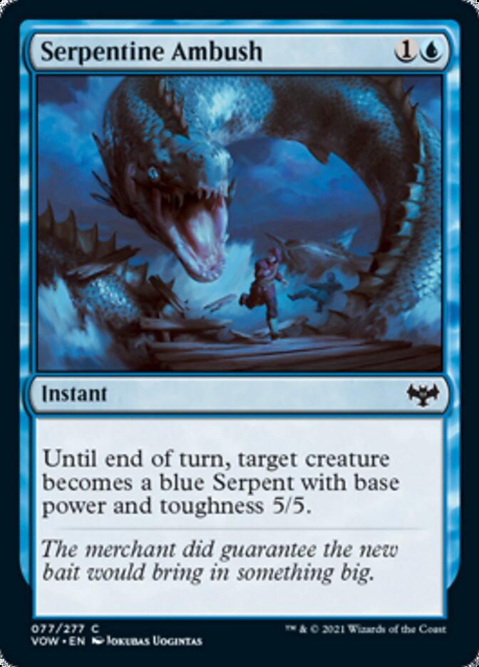 Serpentine Ambush [Innistrad: Crimson Vow] | Pegasus Games WI