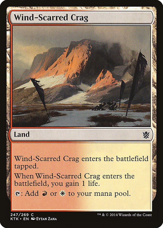 Wind-Scarred Crag [Khans of Tarkir] | Pegasus Games WI