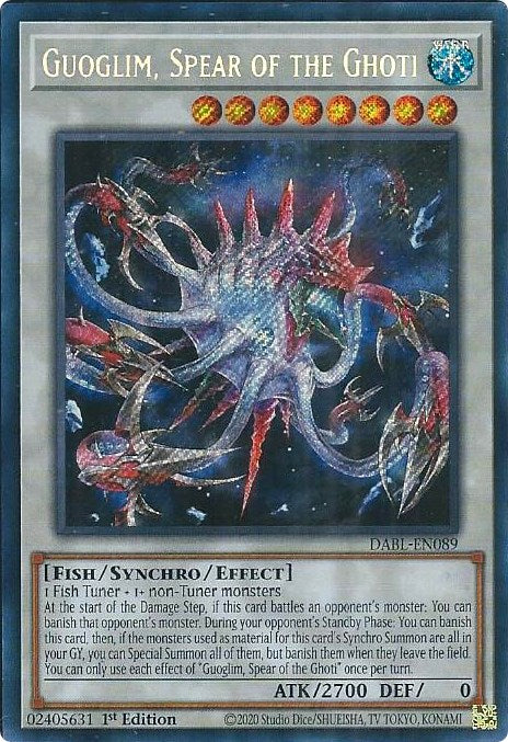 Guoglim, Spear of the Ghoti [DABL-EN089] Secret Rare | Pegasus Games WI