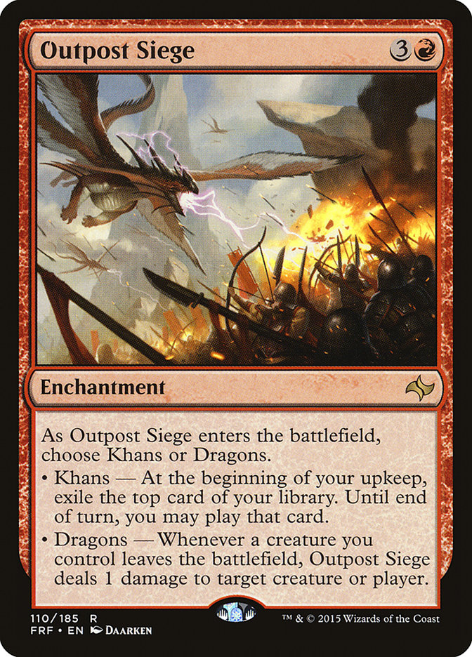 Outpost Siege [Fate Reforged] | Pegasus Games WI