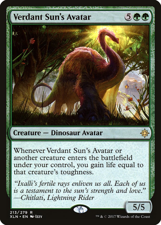 Verdant Sun's Avatar [Ixalan] | Pegasus Games WI