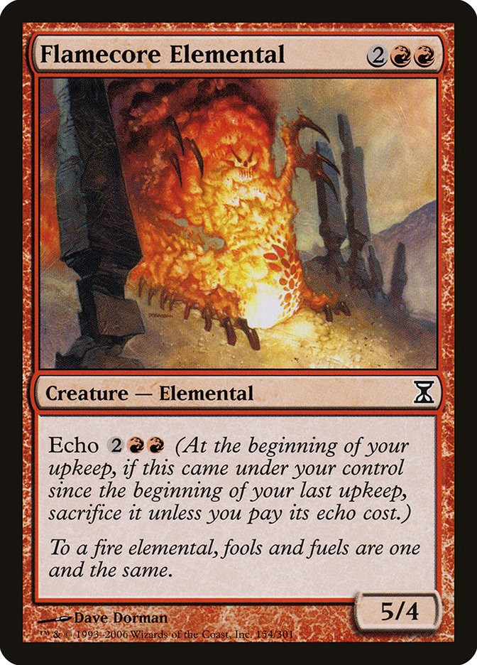 Flamecore Elemental [Time Spiral] | Pegasus Games WI