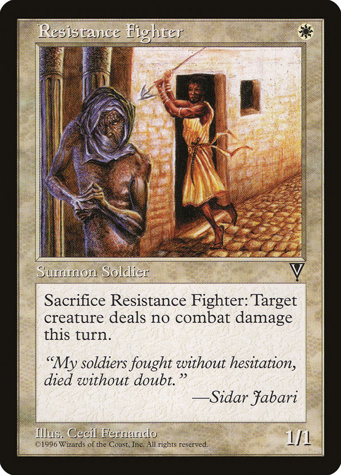Resistance Fighter [Visions] | Pegasus Games WI