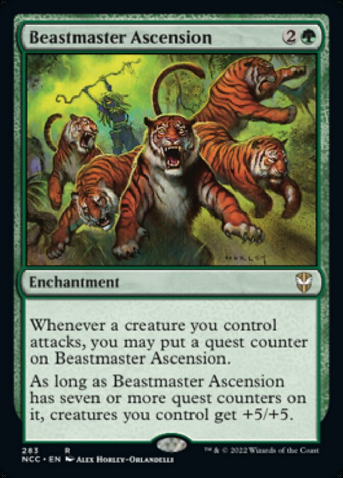 Beastmaster Ascension [Streets of New Capenna Commander] | Pegasus Games WI