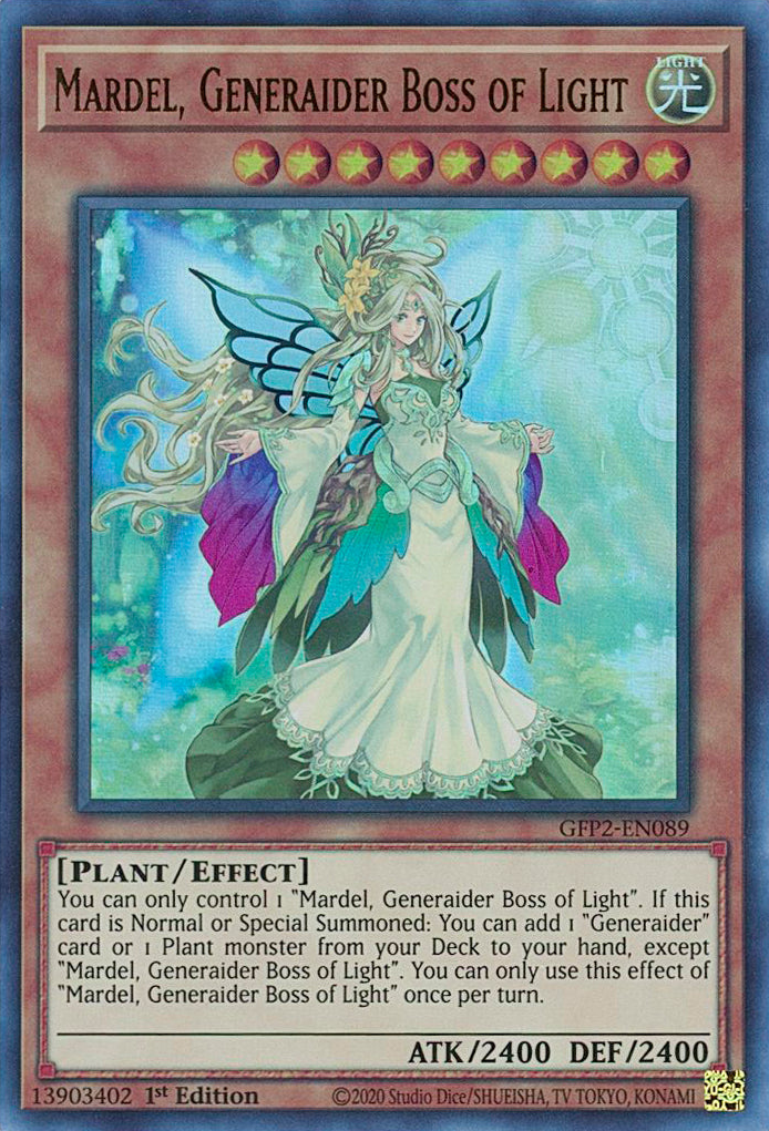 Mardel, Generaider Boss of Light [GFP2-EN089] Ultra Rare | Pegasus Games WI