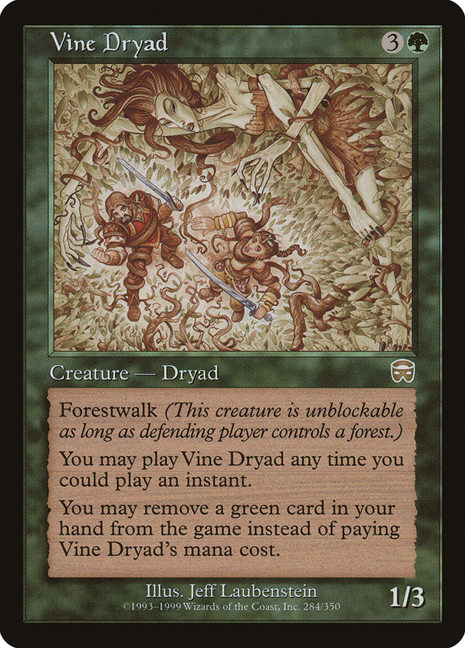 Vine Dryad [Mercadian Masques] | Pegasus Games WI