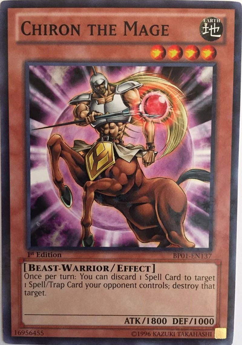 Chiron the Mage [BP01-EN137] Starfoil Rare | Pegasus Games WI