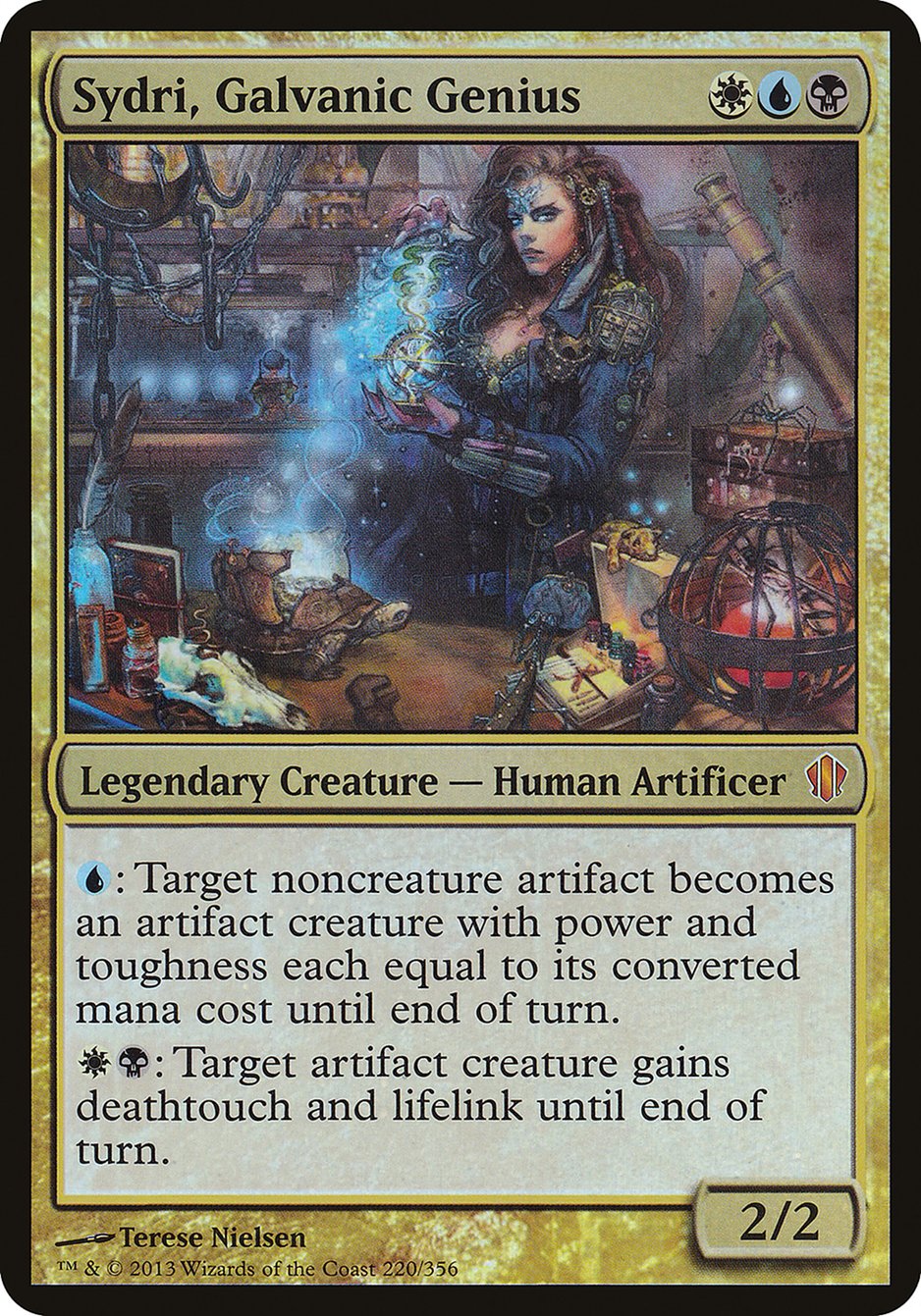 Sydri, Galvanic Genius (Oversized) [Commander 2013 Oversized] | Pegasus Games WI