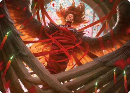 Sigarda's Imprisonment Art Card [Innistrad: Crimson Vow Art Series] | Pegasus Games WI