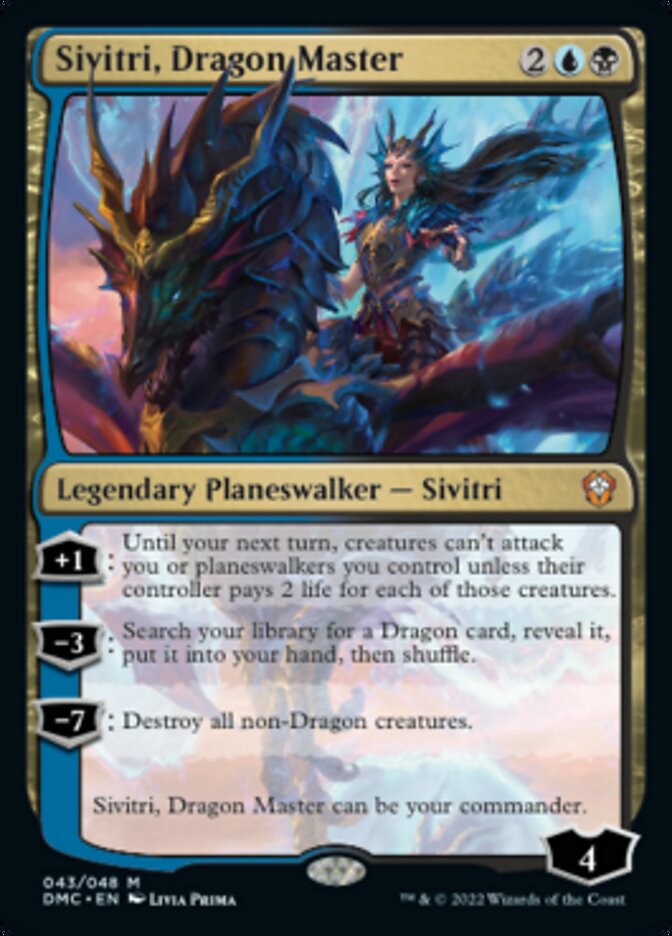 Sivitri, Dragon Master [Dominaria United Commander] | Pegasus Games WI