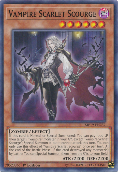 Vampire Scarlet Scourge [MP19-EN237] Common | Pegasus Games WI