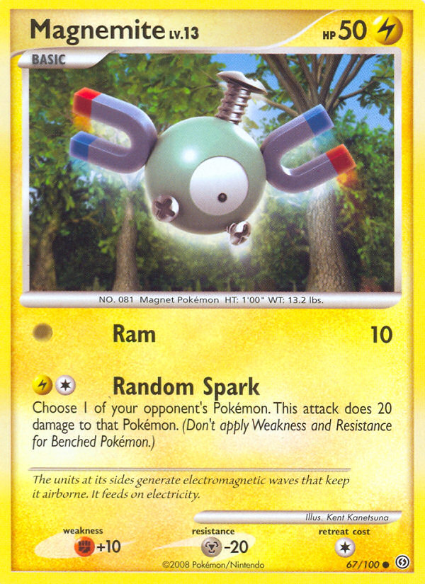 Magnemite (67/100) [Diamond & Pearl: Stormfront] | Pegasus Games WI