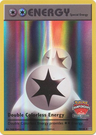 Double Colorless Energy (90/108) (NA International Championship Promo) [XY: Evolutions] | Pegasus Games WI