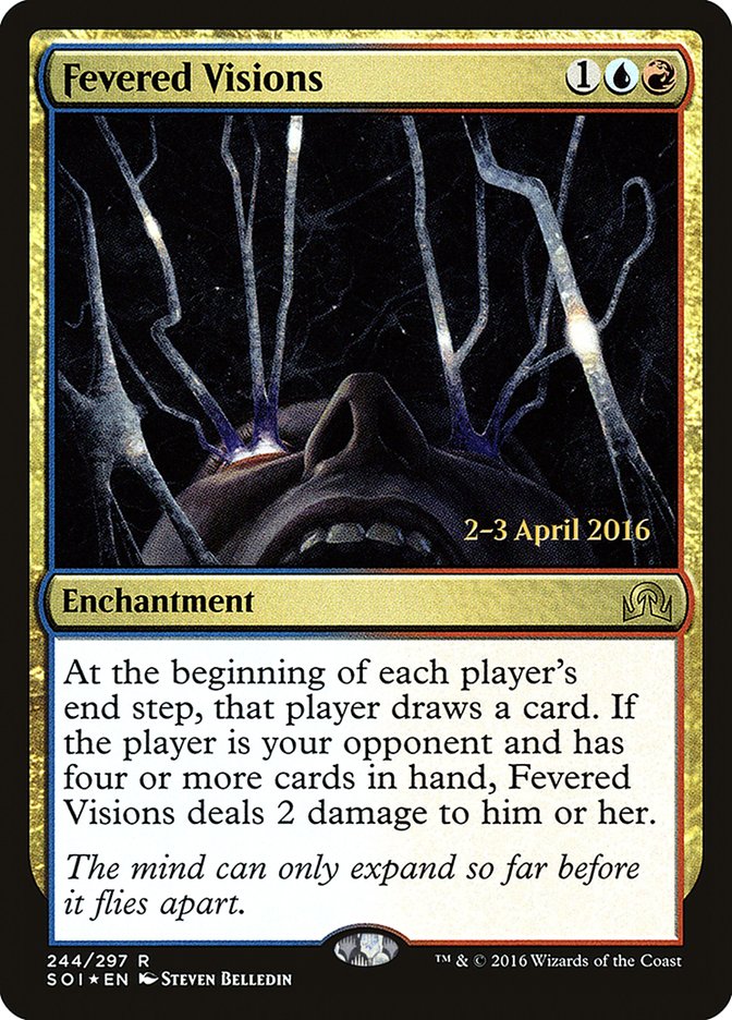 Fevered Visions [Shadows over Innistrad Prerelease Promos] | Pegasus Games WI