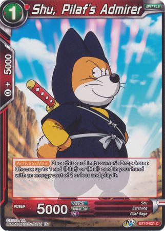 Shu, Pilaf's Admirer [BT10-021] | Pegasus Games WI