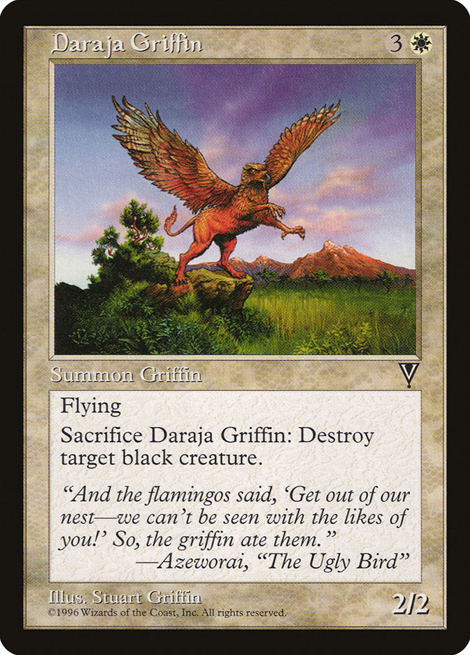 Daraja Griffin [Visions] | Pegasus Games WI