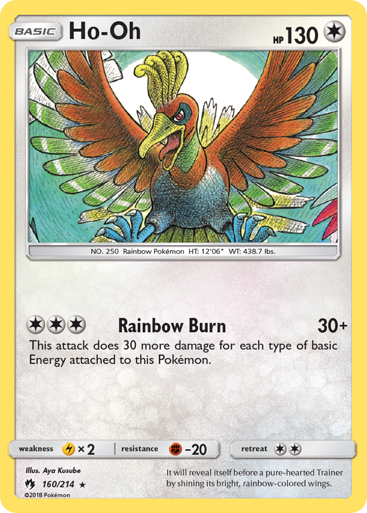 Ho-Oh (160/214) [Sun & Moon: Lost Thunder] | Pegasus Games WI