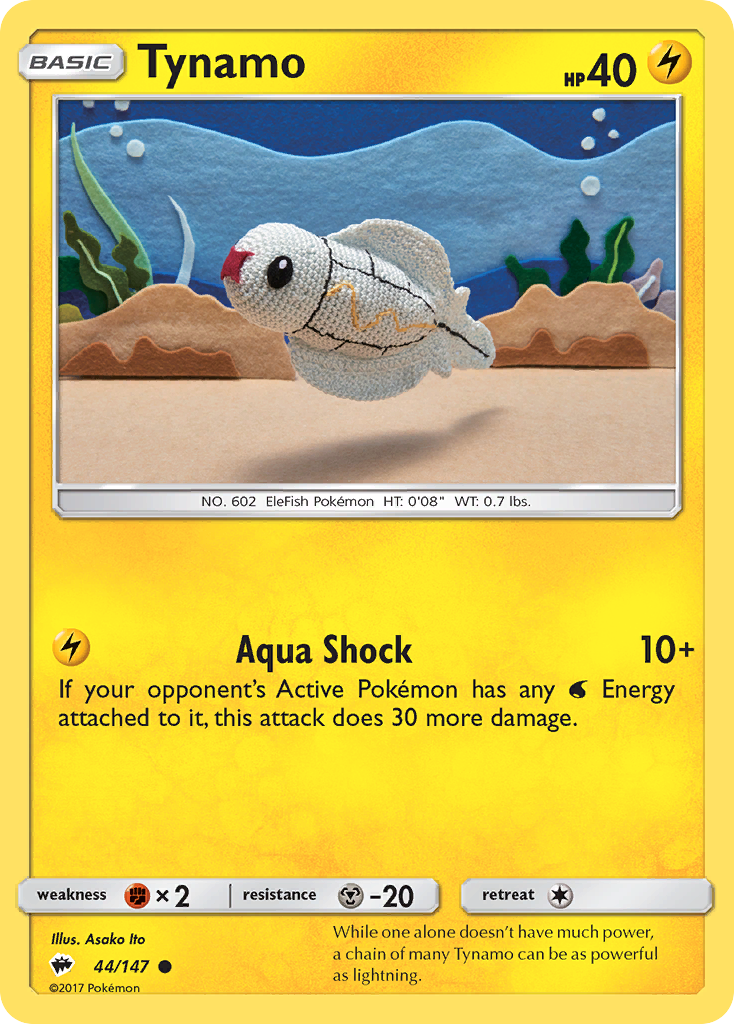 Tynamo (44/147) [Sun & Moon: Burning Shadows] | Pegasus Games WI