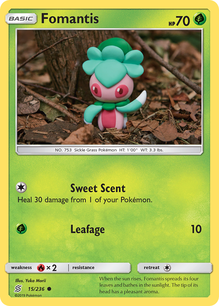 Fomantis (15/236) [Sun & Moon: Unified Minds] | Pegasus Games WI