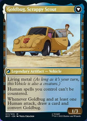 Goldbug, Humanity's Ally // Goldbug, Scrappy Scout [Transformers] | Pegasus Games WI