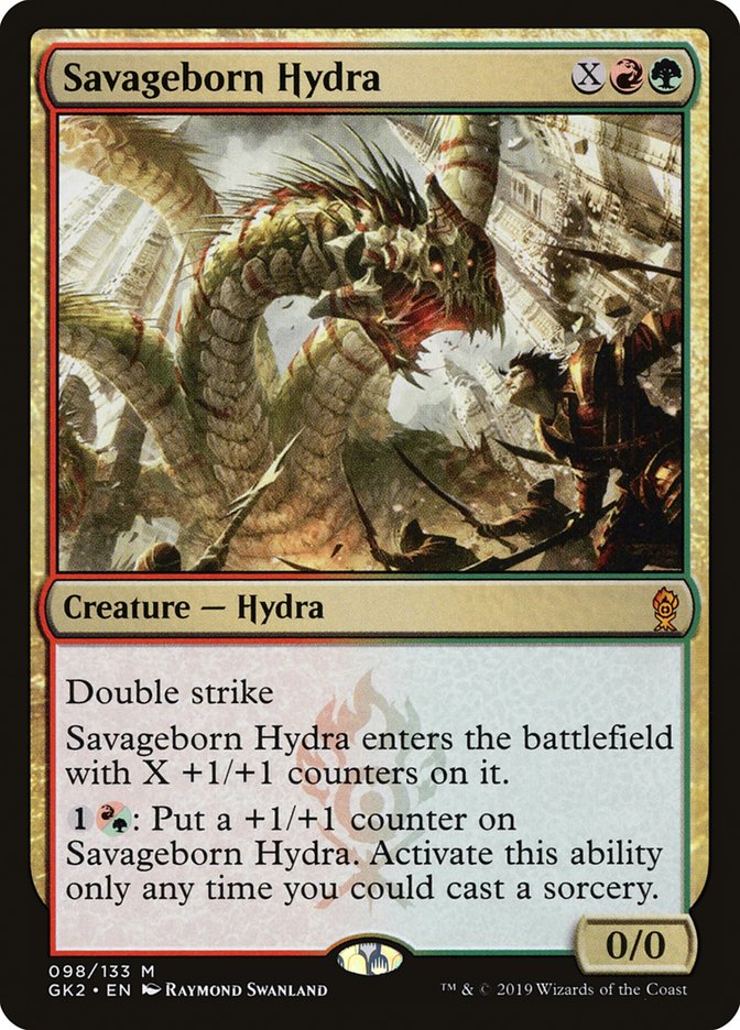 Savageborn Hydra [Ravnica Allegiance Guild Kit] | Pegasus Games WI