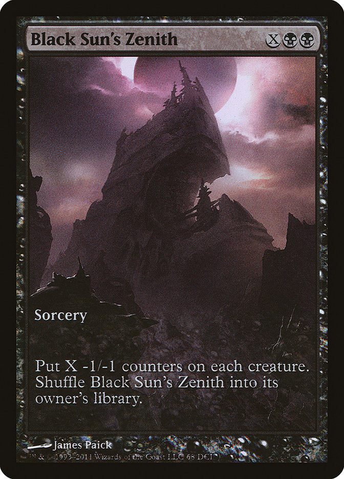 Black Sun's Zenith (Extended Art) [Mirrodin Besieged Promos] | Pegasus Games WI