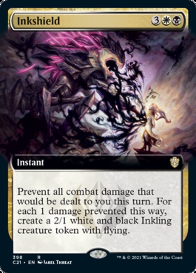 Inkshield (Extended Art) [Commander 2021] | Pegasus Games WI