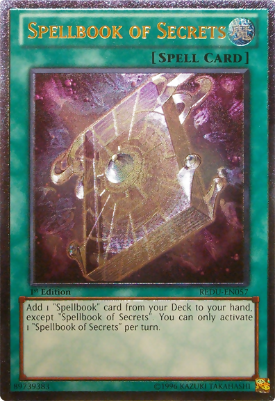 Spellbook of Secrets [REDU-EN057] Ultimate Rare | Pegasus Games WI