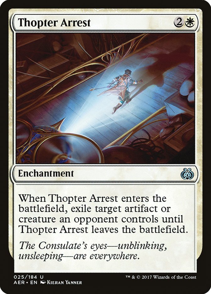 Thopter Arrest [Aether Revolt] | Pegasus Games WI