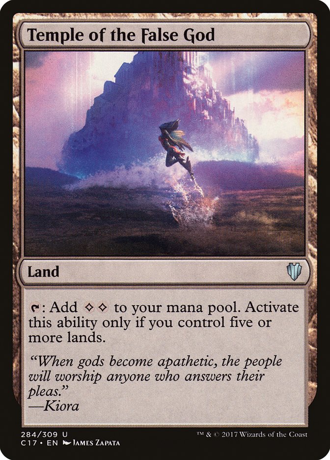 Temple of the False God [Commander 2017] | Pegasus Games WI