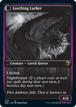 Curse of Leeches // Leeching Lurker [Innistrad: Double Feature] | Pegasus Games WI