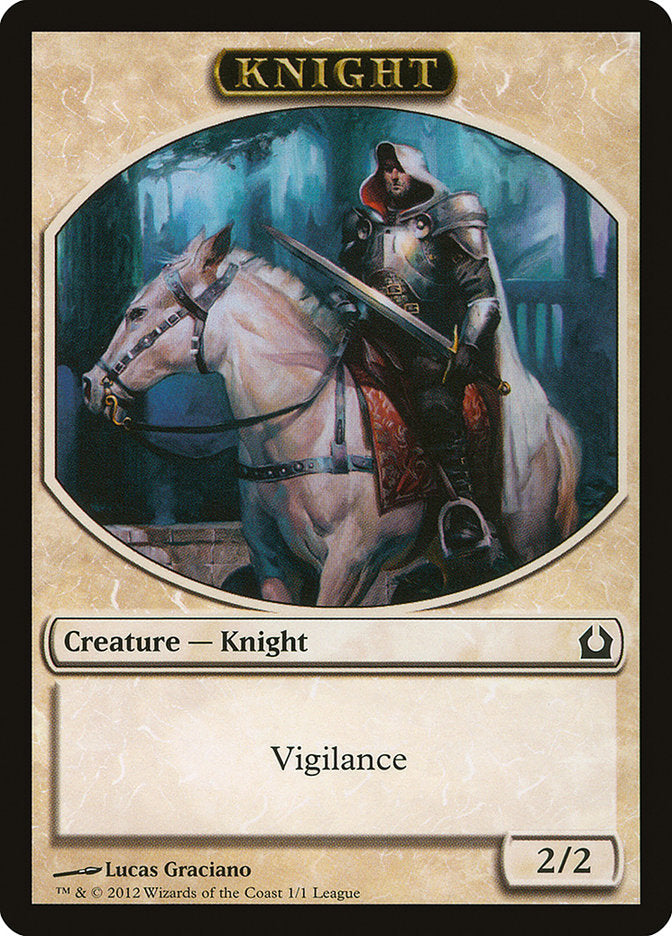 Knight Token [League Tokens 2012] | Pegasus Games WI