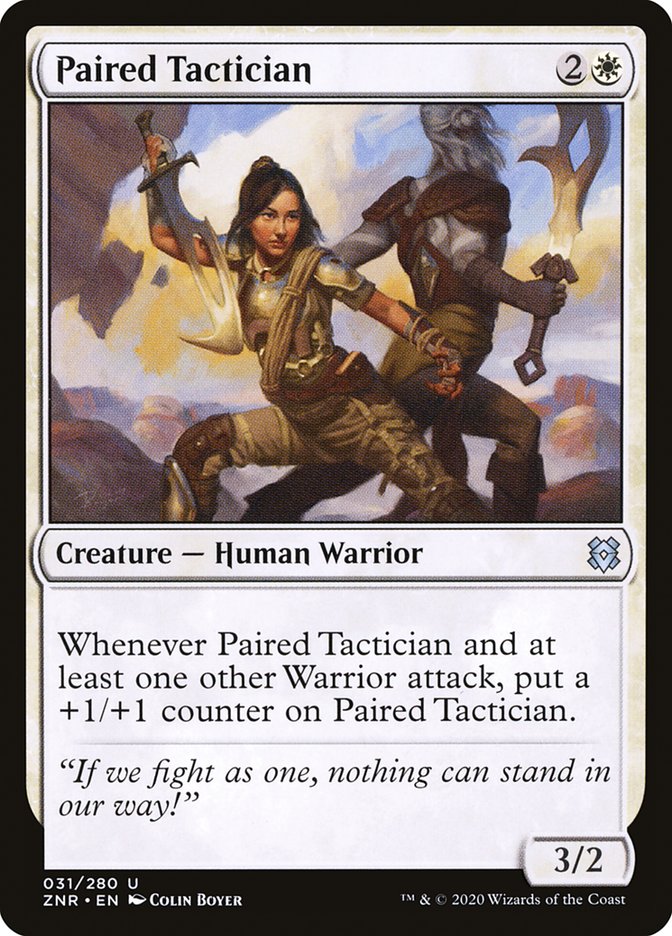 Paired Tactician [Zendikar Rising] | Pegasus Games WI