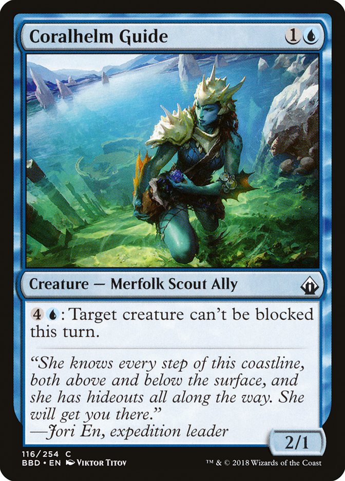 Coralhelm Guide [Battlebond] | Pegasus Games WI