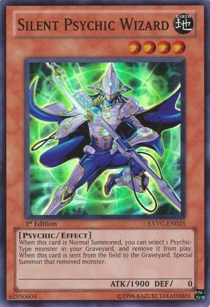 Silent Psychic Wizard [EXVC-EN025] Super Rare | Pegasus Games WI