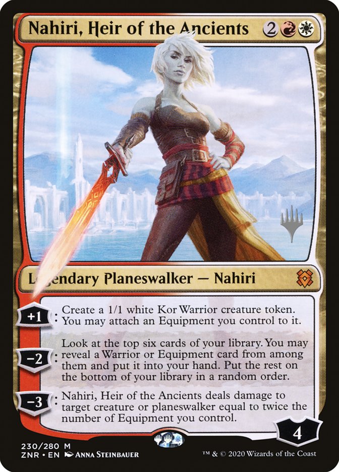 Nahiri, Heir of the Ancients (Promo Pack) [Zendikar Rising Promos] | Pegasus Games WI