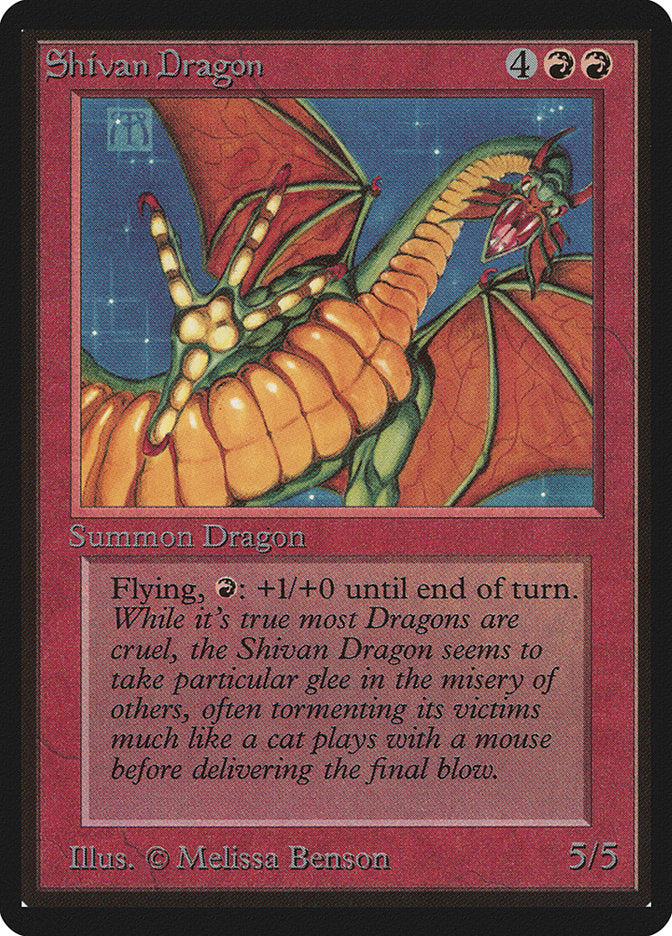 Shivan Dragon [Beta Edition] | Pegasus Games WI