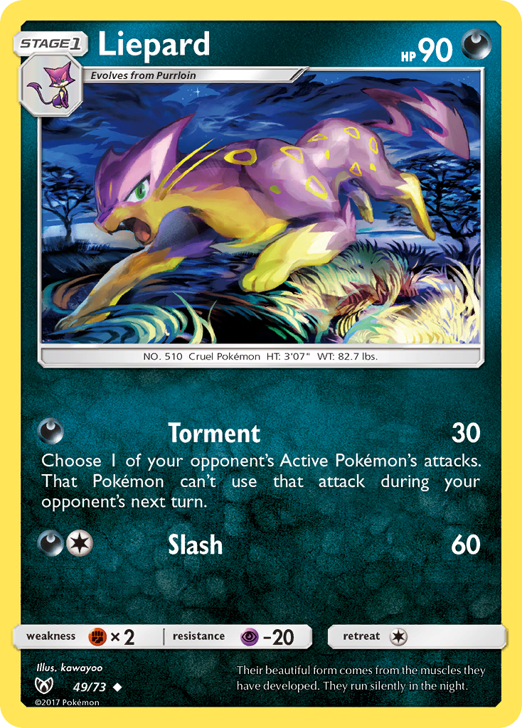Liepard (49/73) [Sun & Moon: Shining Legends] | Pegasus Games WI