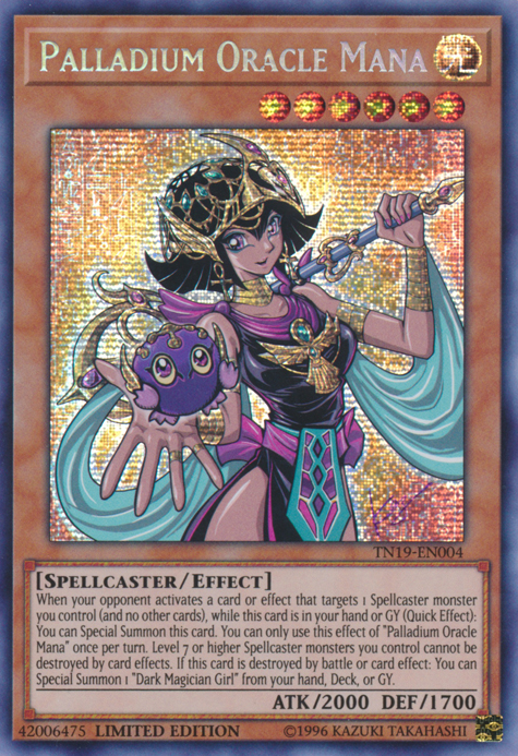 Palladium Oracle Mana [TN19-EN004] Prismatic Secret Rare | Pegasus Games WI