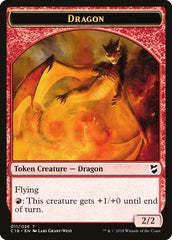 Dragon Egg // Dragon Double-Sided Token [Commander 2018 Tokens] | Pegasus Games WI