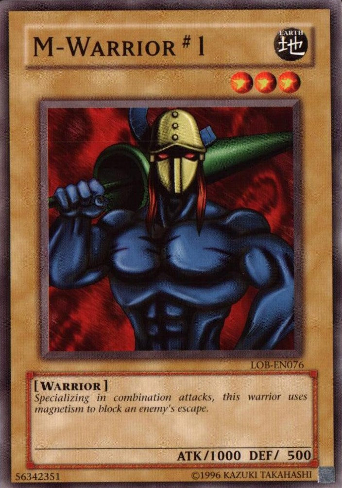M-Warrior #1 [LOB-EN076] Common | Pegasus Games WI