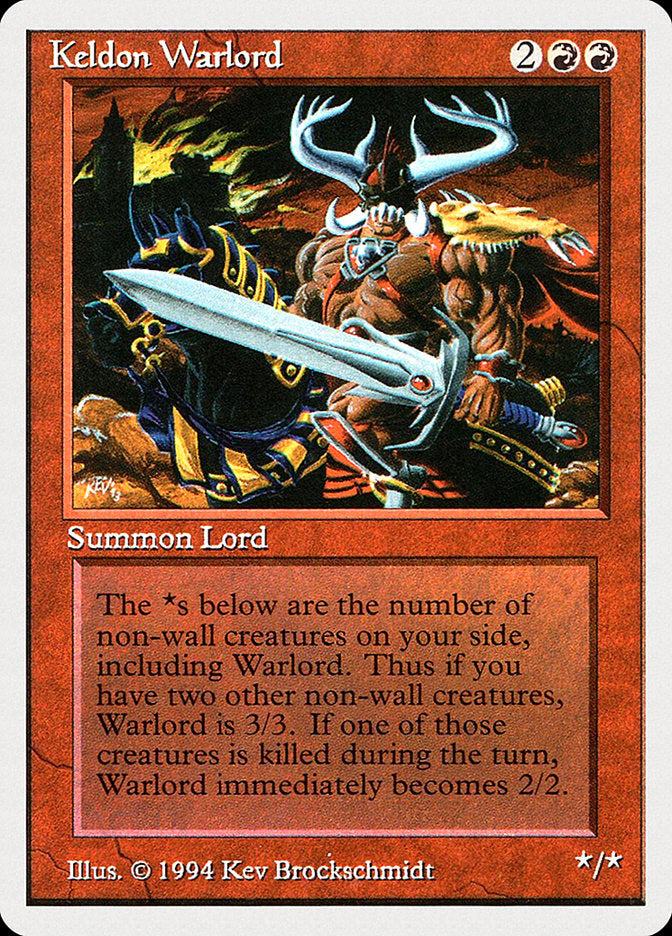 Keldon Warlord [Summer Magic / Edgar] | Pegasus Games WI